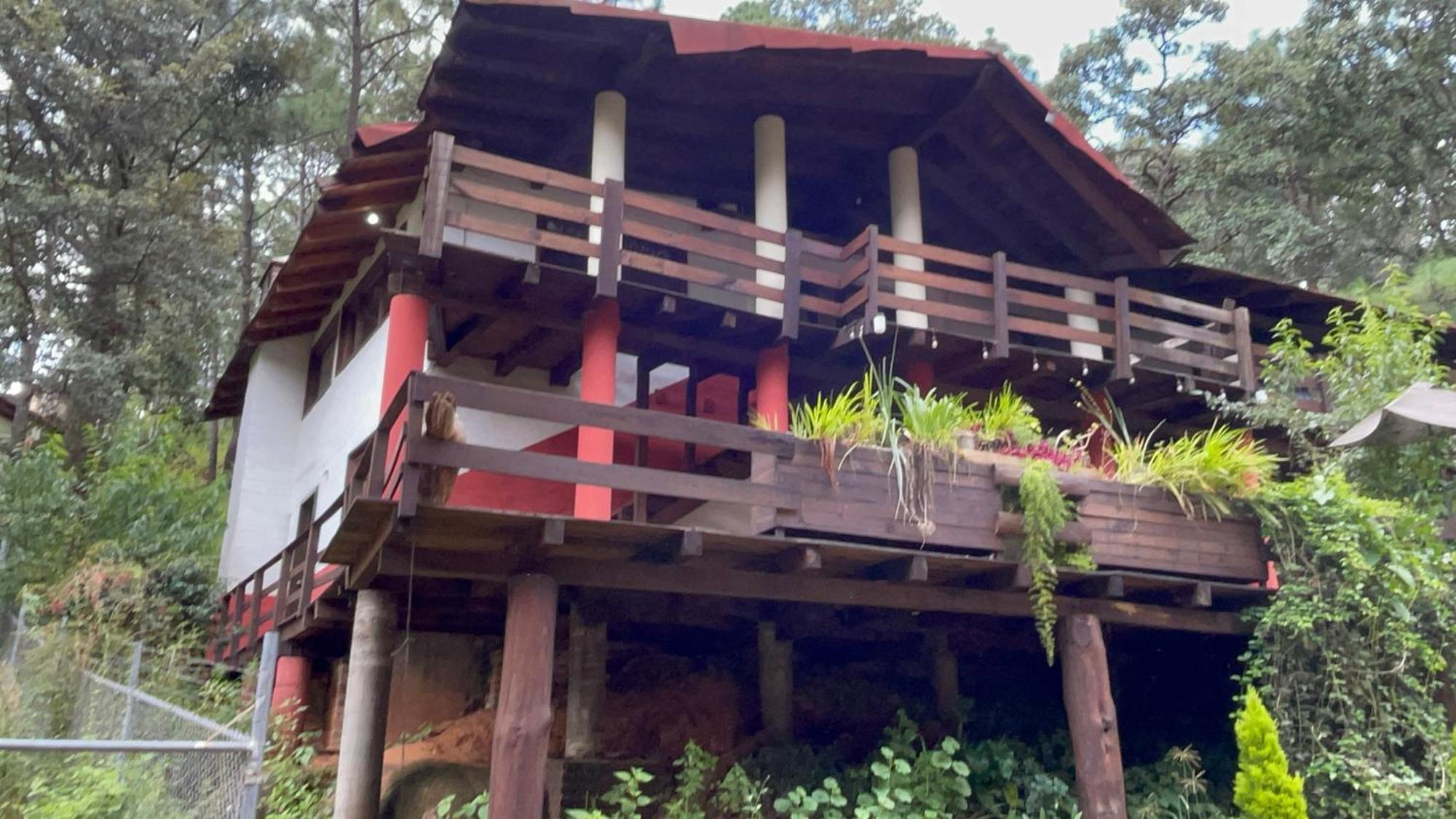La Cabana Gaby Mazamitla Exteriör bild