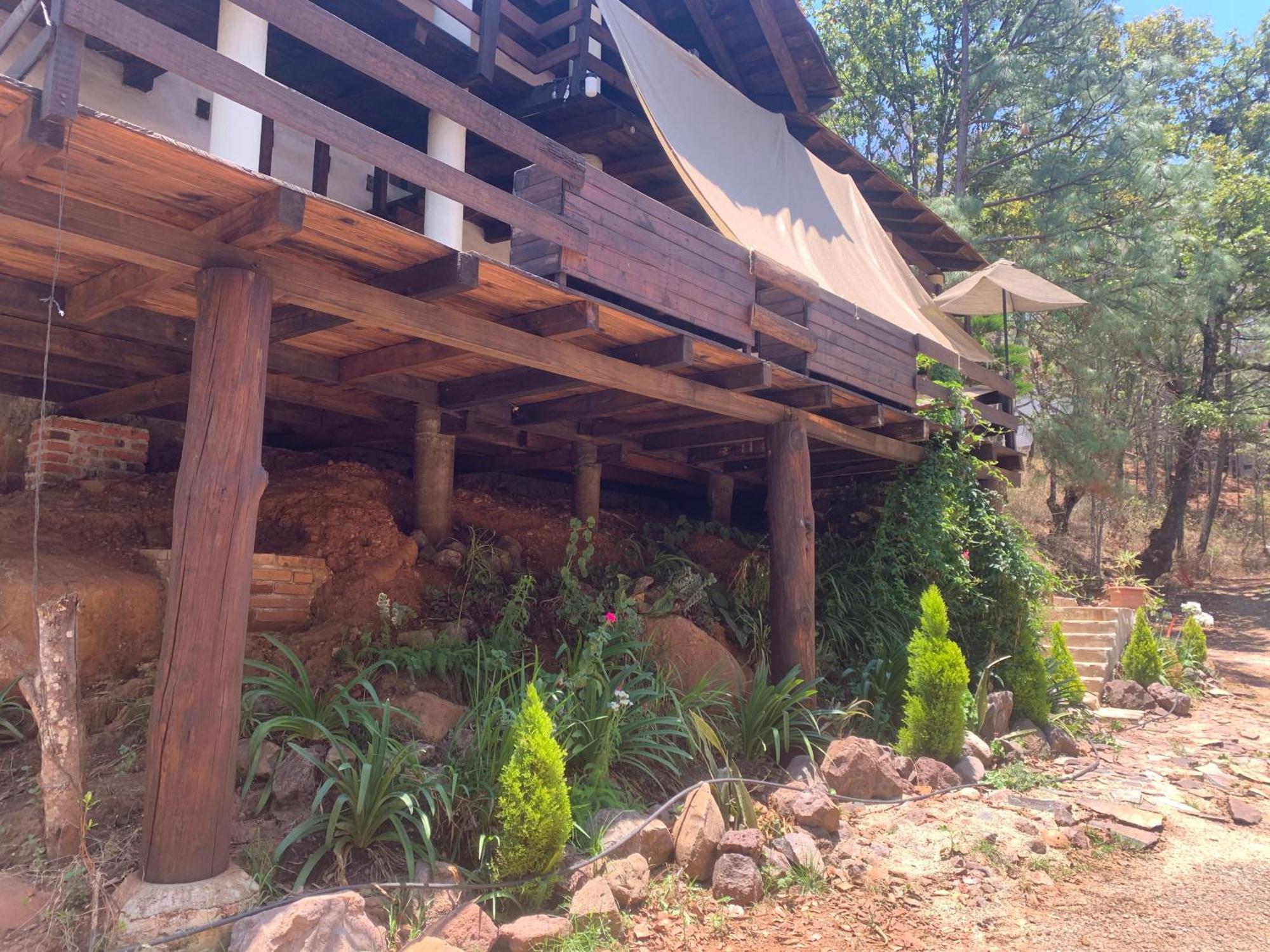 La Cabana Gaby Mazamitla Exteriör bild